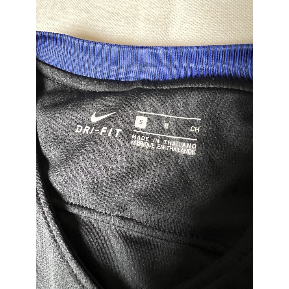 Nike Dri-FIT USA Soccer Jersey Shirt Men's Size Small Black Blue & Red - Picture 5 of 9